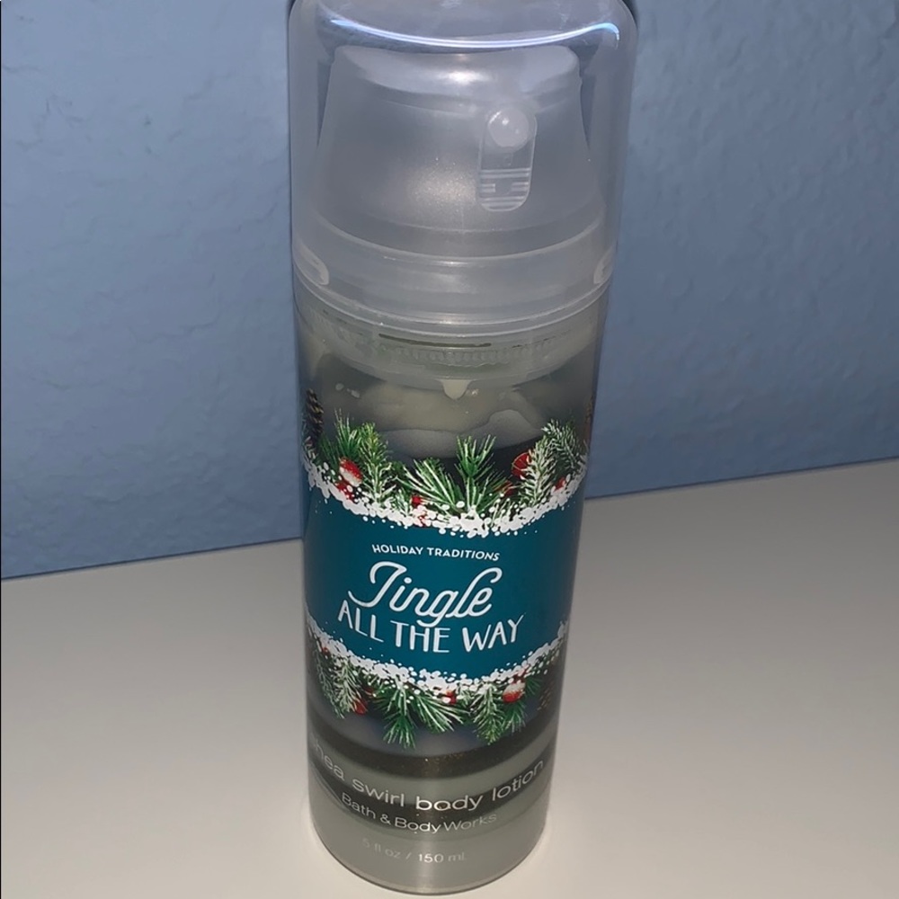Jingle all the Way shea swirl body lotion